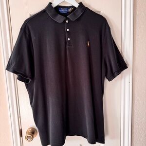 Polo Ralph Lauren Classic Fit Black Polo Shirt – Size XXL ( TTG EEG)